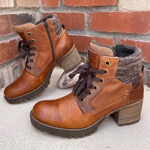 🆕BULLBOXER Cassie Boot in Cognac Sz 38/EU = 8M/ US